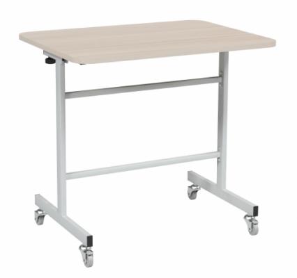 Стіл розкладний на металокаркасі, з 4-ма колесами, 2 з яких - зі стопором, 800х600х1050 мм., АНШАР ГРУП (53065)